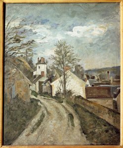 La casa del Doctor Gachet en Auvers de Paul Cézanne