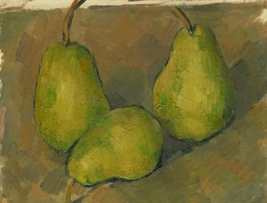 Tres Peras, 1878-1879 de Paul Cézanne