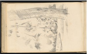 Árboles y arbustos de Paul Cézanne