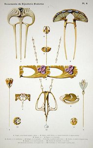 Diseños de joyería, lámina 4 de 