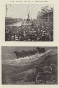 Los descubrimientos de oro de Klondike
