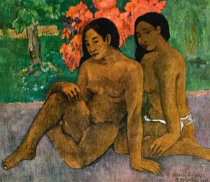 Y el Oro de sus Cuerpos, 1901 de Paul Gauguin