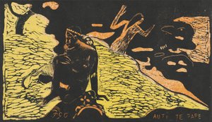 Mujeres en el río de Paul Gauguin
