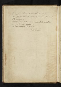 Dedicación de Paul Gauguin