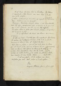 Avant et après - Última página del texto principal de Paul Gauguin