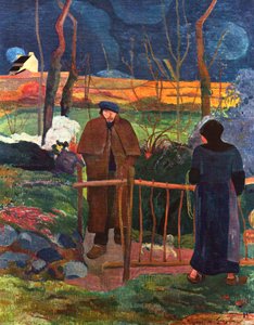 Bonjour Monsieur Gauguin, 1889 de Paul Gauguin
