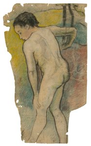 Bañista bretona, 1886-87