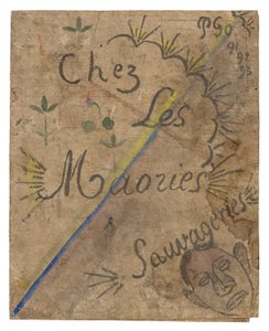 Chez les Maories: Sauvageries (En casa con los maoríes: cosas salvajes) de Paul Gauguin
