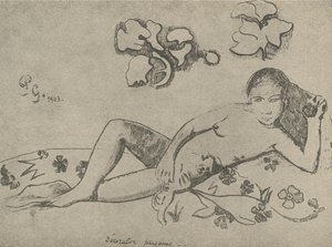 Figura decorativa, 1936 de Paul Gauguin