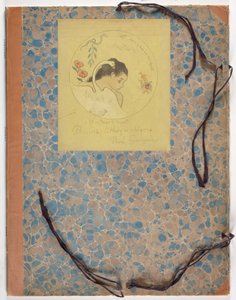 Diseño para un plato - Leda de Paul Gauguin