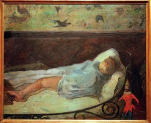 La pequeña soñadora de Paul Gauguin