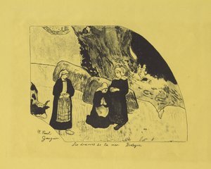 Dramas del mar: Bretaña, 1889 de Paul Gauguin