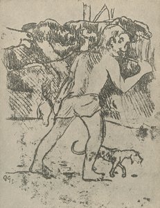 Dibujo, 1936 de Paul Gauguin