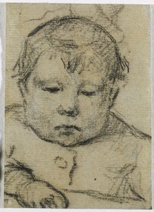 Emil Gauguin como Niño, Mano Derecha Adelante, c. 1875-1876 de Paul Gauguin