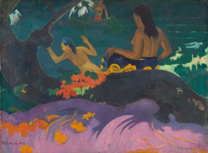 Fatata te Miti (Junto al mar) de Paul Gauguin