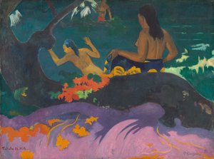 Fatata te Miti (Junto al mar) de Paul Gauguin