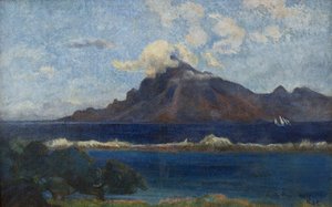 Francés: Paysage de Te vaa de Paul Gauguin