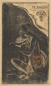 Aquí hacemos el amor Te Faruru, de Fragrance Noa Noa de Paul Gauguin