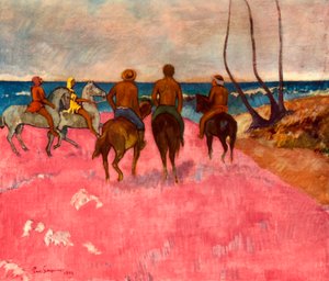 Jinetes en la orilla, 1902