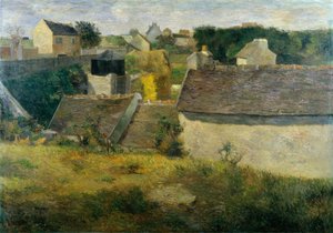 Casas en Vaugirard de Paul Gauguin