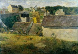 Casas en Vaugirard Les Maisons de Vaugiraud, 1880 de Paul Gauguin