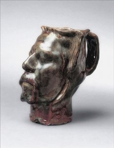 Jarra en forma de cabeza. Autorretrato, 1889
