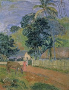 Paisaje de Paul Gauguin