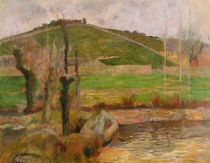 Paisaje cerca de Pont-Aven de Paul Gauguin
