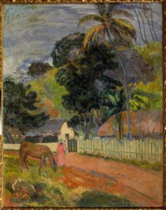 Paisaje de Paul Gauguin