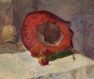 El sombrero rojo de Paul Gauguin