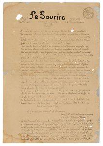 Le sourire: Journal sérieux, 13 de octubre de 1899