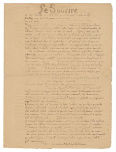 Le sourire: Journal sérieux, 19 de septiembre de 1899 de Paul Gauguin