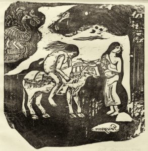 El rapto de Europa de Paul Gauguin