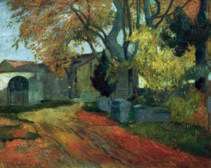 Les Alyscamps de Paul Gauguin