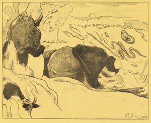 Die Wäscherinnen de Paul Gauguin