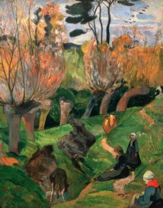 Los sauces de Paul Gauguin