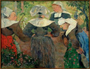 Las cuatro bretonas de Paul Gauguin
