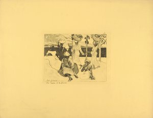Langostas y hormigas - Recuerdo de Martinica de Paul Gauguin