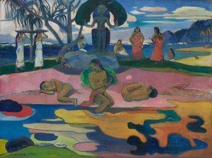 Mahana no atua (Día del Dios) de Paul Gauguin