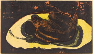 Manao Tupapau (Ella está atormentada por un espíritu) de Paul Gauguin