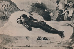 Manao Tupapau El espíritu de los muertos observa, c.1892, 1946 de Paul Gauguin