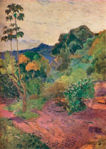 Paisaje de Martinica, 1887 de Paul Gauguin