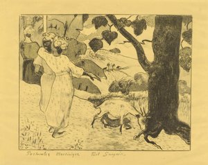 Pastorales de Martinica de Paul Gauguin