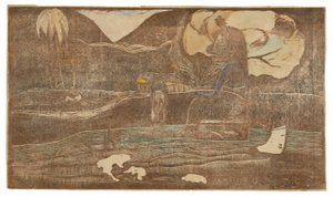 Maruru (Ofrendas de gratitud), de la Suite Noa Noa de Paul Gauguin
