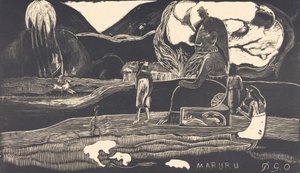 Maruru Gracias de Paul Gauguin