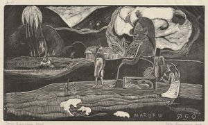 Maruru Gracias de Paul Gauguin