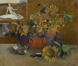 Naturaleza muerta con la Esperanza, 1901 de Paul Gauguin