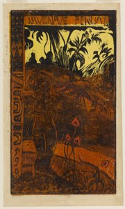 Nave Nave Fenua (Wunderbares Land) de Paul Gauguin