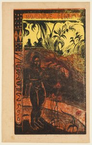 Nave Nave Fenua, de la serie "Noa Noa" de Paul Gauguin