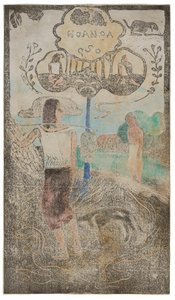 Noa Noa (Fragante), de la Suite Noa Noa de Paul Gauguin